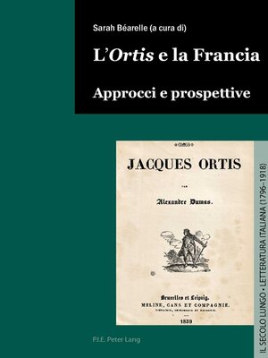 cover image of L«Ortis» e la Francia